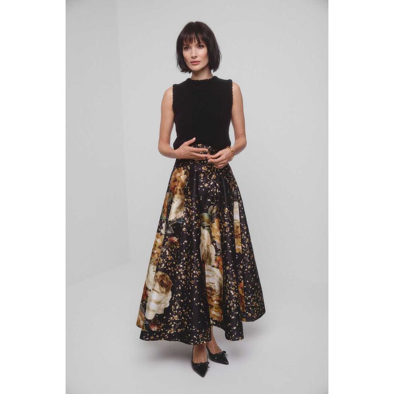 byTiMo Taffeta Maxi Skirt image number 3